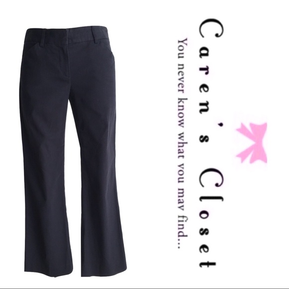 Theory Cotton Lycra Stretch Crop Pant - Picture 2 of 5